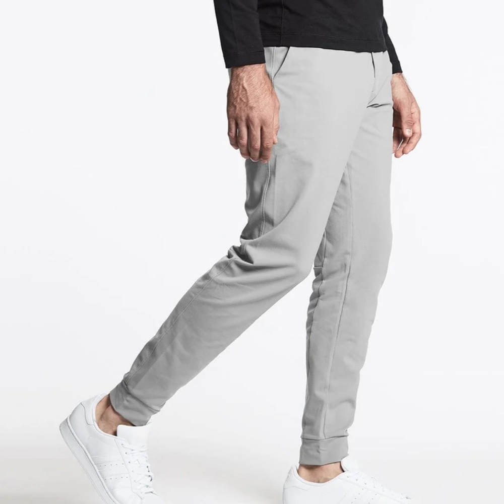 NWT Public Rec All Day Every Day Gamechanger Joggers Fog Light Gray Men’s 34/34